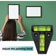 thumbnail image 3 of 2pcs Caravan Spirit Level Cross-Check Bubble Level with Magnetic Waterproof Two Ways Measurement Small Levelling Devices for Motorhome Camper Travel Trailers Accessories Gadgets (Black), 3 of 5
