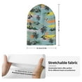thumbnail image 2 of Yiaed Hawaiian Style Print Winter Beanie for Men Women, Fleece Lined Beanie Soft Warm Knit Hat Ski Stocking Cuffed Ca, 2 of 6