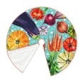 thumbnail image 3 of Bingfone Christmas Tree Skirt Mat Christmas Decoration Interior 36"-Vegetable, 3 of 8