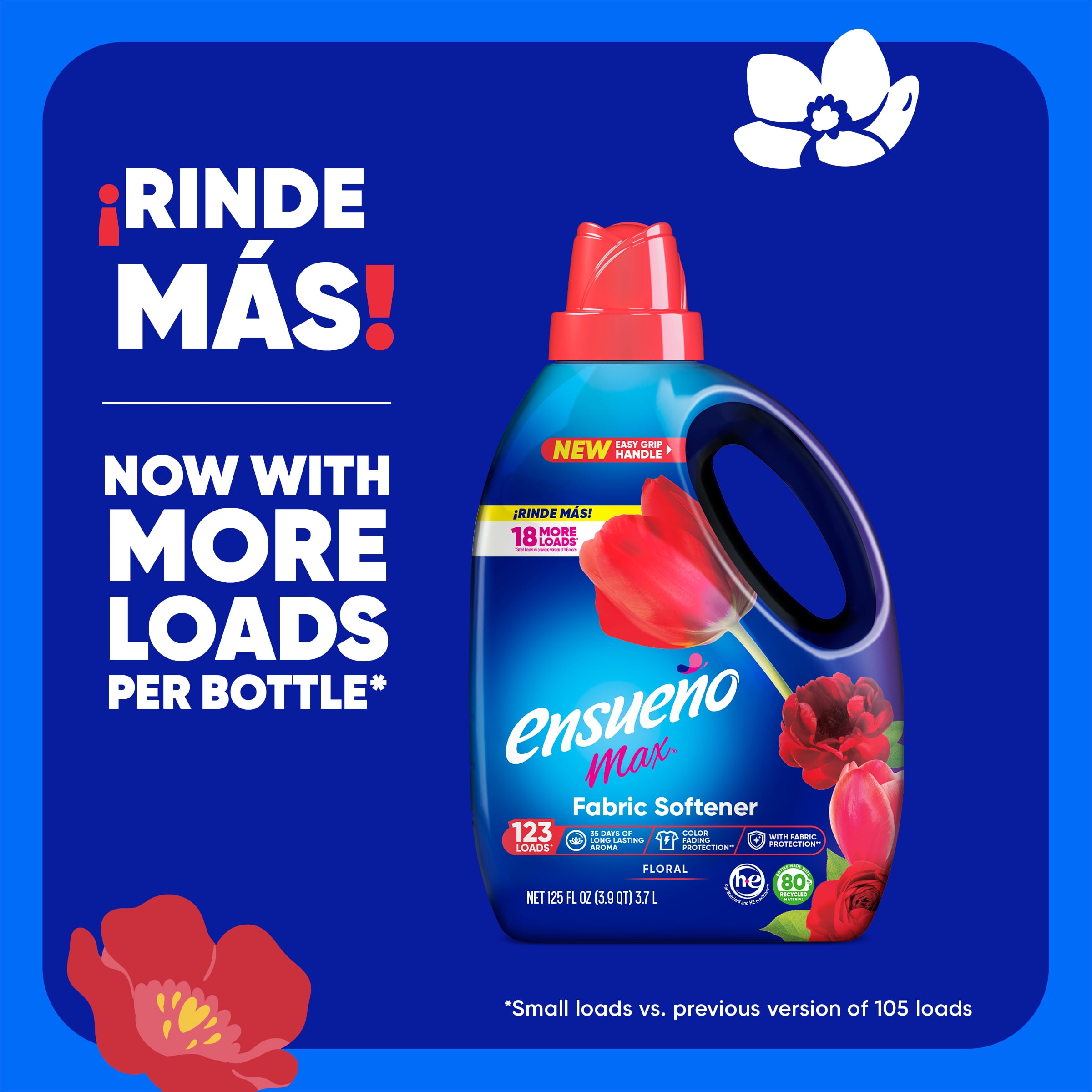 ENSUEÑO® MAX LIQUID FABRIC SOFTENER - FLORAL (125 FL OZ)