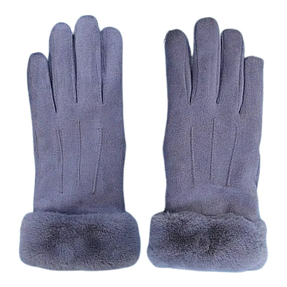 Winter Gloves for Women Cold Weather Touchscreen Texting Gloves - Warm & Thermal Gloves Windproof-grey