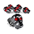 thumbnail image 4 of Krator Custom Black Skeleton Skull Bolt Nuts Screws 6mm Compatible with Suzuki Boulevard S40 S50 S83, 4 of 6