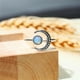thumbnail image 2 of Sonducket Anillo ajustable abierto elegante con anillos de bodas y fiestas de luna para mujer anillo de compromiso oficial Ropa, zapatos y accesorios Miscelánea, 2 of 6