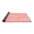thumbnail image 2 of Ahgly Company Indoor Square Solid Red Modern Area Rugs, 4' Square, 2 of 4