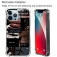 thumbnail image 4 of Black Collage Case for iPhone 14 Pro,Aesthetic Art Design TPU Bumper Cover Case, 4 of 6