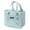 Color C, variant on Lunch Bag 2 Reusable Insulated Tote with Side Pocket Leak Proof Thermal Lunch for Work School Travel Soft Padded Handles, 20x23x14cm, Brown