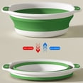 thumbnail image 7 of Portable Foldable Washbasin Large - Compressible Travel Basin for Home Bathroom Kitchen, Plastic, Collapsible Sink Tub, 11.81x3.74in, 7 of 7