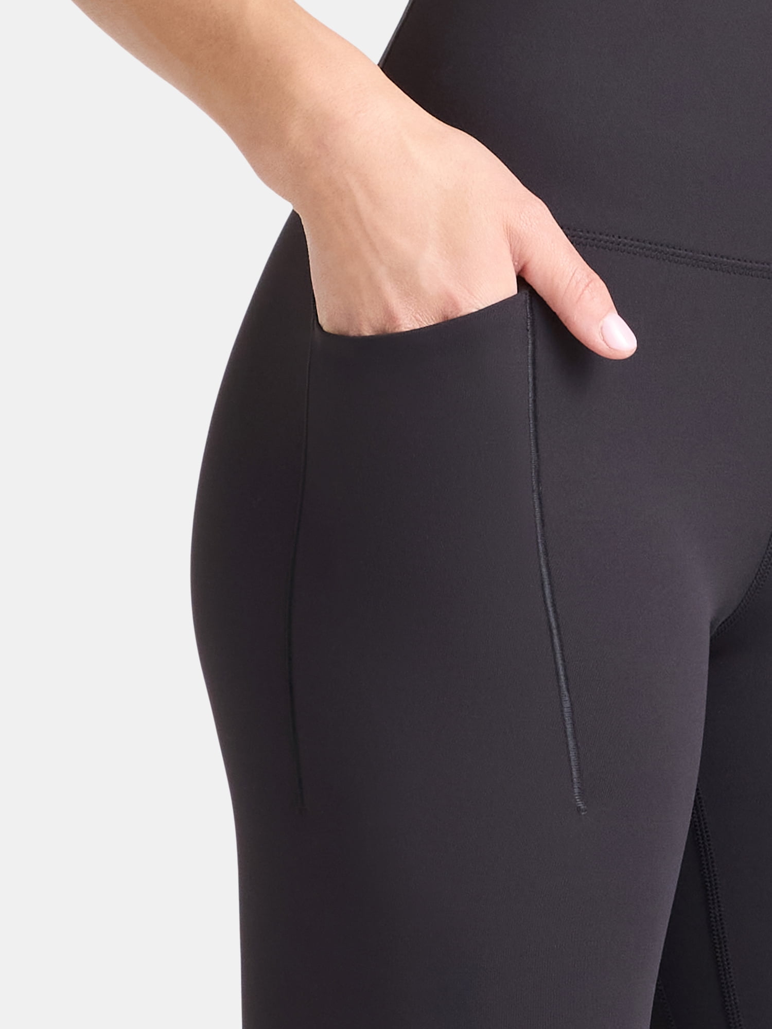 Avia Women's and Women's Plus SoftSculpt High Rise Leggings 25" with Pockets, Sizes XS-4X