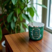 Four 4x (4)Bath and Body Works (White Barn) Tree Farm Scented 3-Wick Candle (14.5 Oz)