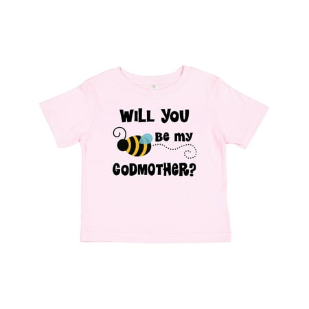 

Inktastic Will You Be My Godmother Proposal Gift Baby Boy or Baby Girl T-Shirt
