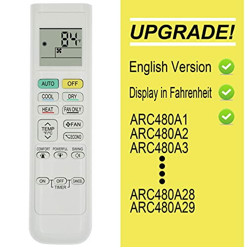 Daikin remote control manual arc480a8 - medberlinda