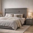 thumbnail image 4 of Cabecera KS con un buro Jazz Gris Kessa Muebles, 4 of 5