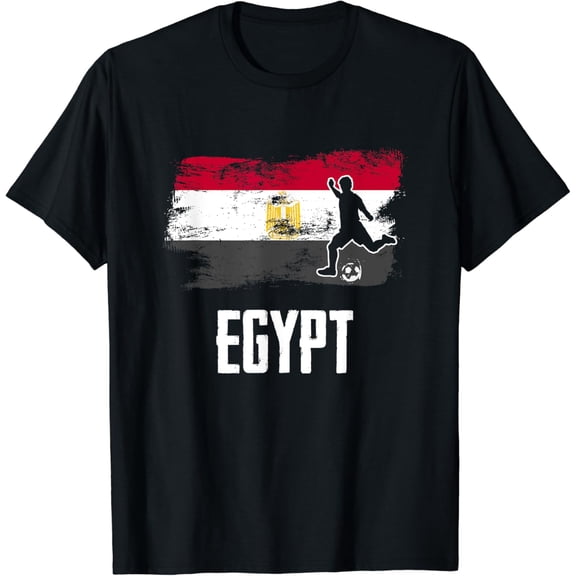 Egypt Flag Jersey Egyptian Soccer Team Egyptian T-Shirt mens t shirt,black,women,funny,misfits,men,journey,t-shirt