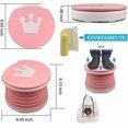 thumbnail image 2 of Folding Toilet (pink) for children, folding travel potty, portable baby, 2 of 4