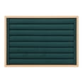 thumbnail image 1 of Earrings Drawer Insert, Rings Tray Protective Soft Lining Lightweight Stackable 7 Rows  For Home For Trade Show Green,Black,Grey,Beige, 1 of 8