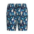 thumbnail image 6 of Daiia Ice blue old man cute winter Mens Woven Stretch Pajama Short,Short Pajama Pants-3X-Large, 6 of 7