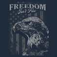 thumbnail image 3 of Freedom Isn’t Free Eagle Muscle Shirt Patriotic American Bird Prey DD 214 POW MIA Military Hero Veterans Day Men's, 3 of 7