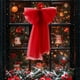 thumbnail image 4 of Adornos navideños, adornos navideños, regalos navideños, adornos navideños, lazo de nieve, adornos para árboles de Navidad, diseño de escenas de belleza para ventanas colgantes, lazo de malla, 4 of 6