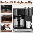 thumbnail image 7 of 12 Cup Coffee Pot Replacement Only Compatible with Keurig K-DUO 5100 Coffee Machine, Carafe Replacement for K-DUO 5100, Durable & Reliable to Restore Brewer Performance, 7 of 7