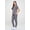CHARCOAL, variant on Womens Scrub Set, Stretchy Jogger Scrubs for Women Top and Pants