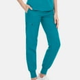 thumbnail image 5 of VIAOLI Women's Scrubs Set - V-Neck Top & Elastic Waist Pants for Nurses & Doctors, Multiple Colors, 5 of 6