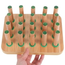 HONMEET Wooden Finger Exercise Board for Stroke Recovery and Hand Therapy, Multi-Function Rehabilitation Set, 1 Piece