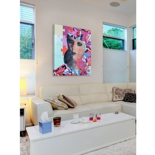 Mystic Beauty Painting Print on Wrapped Canvas