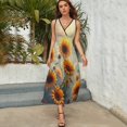 thumbnail image 5 of Sunflower Vestido Sin Mangas Vestidos Para Mujer, Vestido Suelto De Verano 2025, 5 of 5
