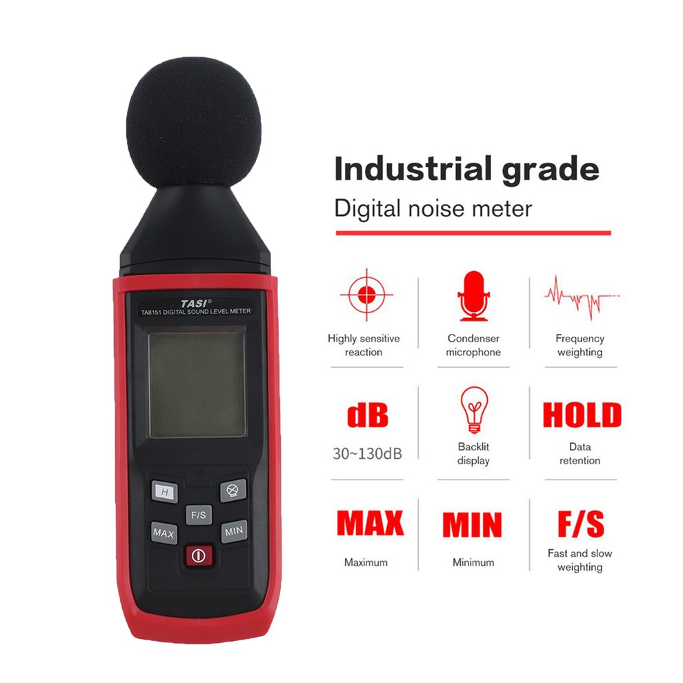 Digital Sound Level Meters Decibel Meter Logger Noise Audio Detector