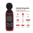 thumbnail image 2 of Hottest Digital Sound Level Meters 30~130dB Decibel Meter Logger Noise Detector Digital Noise Audio Diagnostic Tool TA8151 Red & Black, 2 of 8