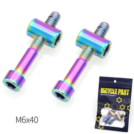 

Mountain Road Bike Ti Alloy Post Screw for M6x30/40 Lock Fixing Screw