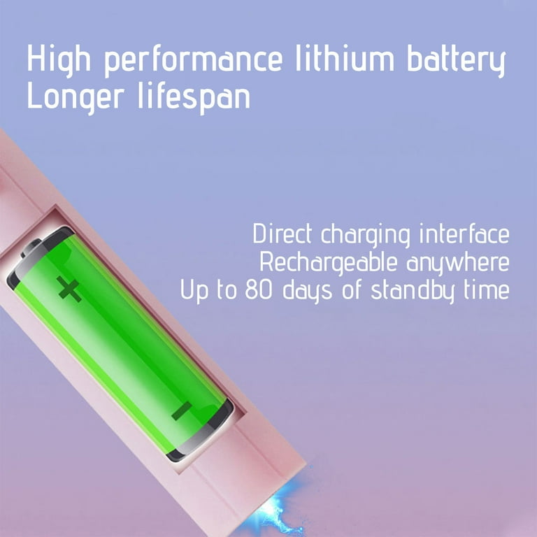 XYAIYT Rechargeable Electric Toothbrush with 4 Replacement