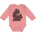 thumbnail image 3 of Inktastic Michigan Silhouette Mandala Boys or Girls Long Sleeve Baby Bodysuit, 3 of 5