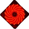 thumbnail image 3 of Injueey 120mm LED Ultra Silent Computer PC Case Fan 15 LEDs 12V Cpu Disipador de calor Ventilador de refrigeración Juegos de teclado y mouse para computadora rojo 12cm, 3 of 6