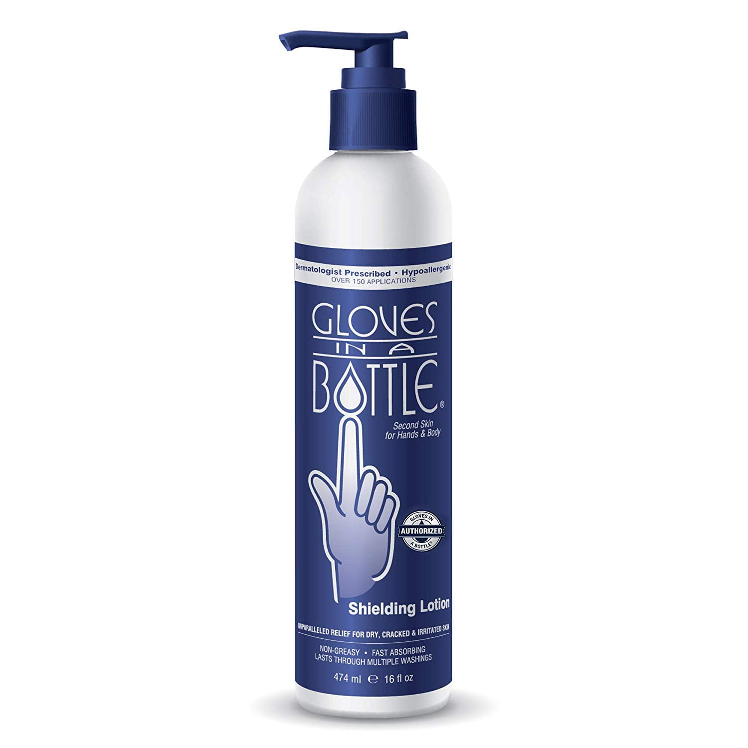 Gloves in a Bottle Shielding Lotion 16oz with a Pump