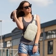 thumbnail image 2 of G4Free Sling Bag for Women, Casual Quilted Puffer Crossbody Purse Lightweight Fanny Packs for Daily Travel Work, 2 of 6