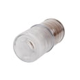 thumbnail image 4 of Better Homes and Gardens 22-Ounce Clear Ribbed Tritan Tumbler with Straw and Acacia Wood Lid, 4 of 7