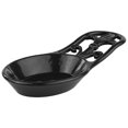 thumbnail image 3 of Cast Iron Fleur De Lis Spoon Rest, Black, 3 of 4