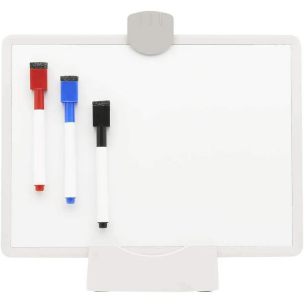 LLZMUKA Dry Erase Board with Stand and 3 Markers, 8.5 x 11