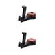 thumbnail image 3 of sweethay Ganchos para reposacabezas de coche, soporte móvil, soporte ajustable para teléfono de coche, Clips para colgar en la parte trasera del Type2 NO2, 3 of 6
