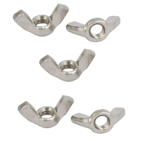 

Unique Bargains M5 Thread 0.8mm Pitch 316 Stainless Steel Wingnut Butterfly Nut 5pcs