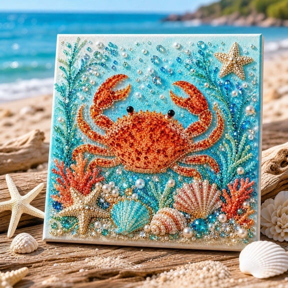 Pearl Art Kits for Adults Pearl Diamond Art Diy Kits DIY Pearl Painting Kit for Adults & Beginners