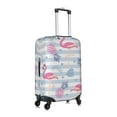 thumbnail image 3 of Kll Flamingo And Pineapple Luggage Cover Suitcase Cover Suitcase Protector (Luggage not included)-X-Large, 3 of 8