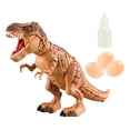 thumbnail image 1 of Dinosaurio eléctrico de juguete con rociador de agua para niños pequeños, regalo de cumpleaños marrón, 1 of 9