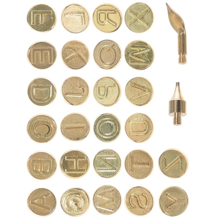 ADDHAT Wood Burning Alphabet Tips For Craftsmen Personalization And Home Decor