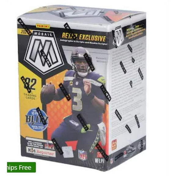2021 Panini Mosaic Football Blaster Box (Fanatics - Red Inserts)