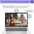 thumbnail image 3 of HP 17" Business Laptop, 17.3" FHD IPS Anti-Glare Display, Intel Core i3-1215U Processor, Intel UHD Graphics, 32GB DDR4 RAM, 4TB SSD, Windows 11S, Silver with 5AVE Mousepad, 3 of 5