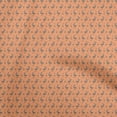 thumbnail image 1 of oneOone Velvet Orange Fabric Animal Quilting Supplies Print Sewing Fabric By The Yard 58 Inch Wide, 1 of 5