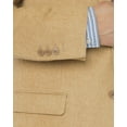 thumbnail image 3 of Mens Camel Modern Fit Blazer Luciano Natazzi 2 Button Luxe, 3 of 6
