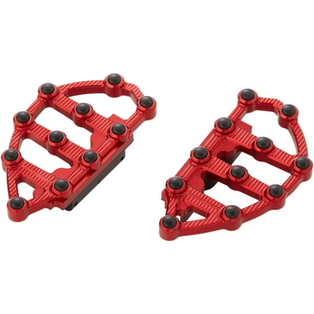 Arlen Ness Ness-MX Red Passenger Floorboards (06-898)